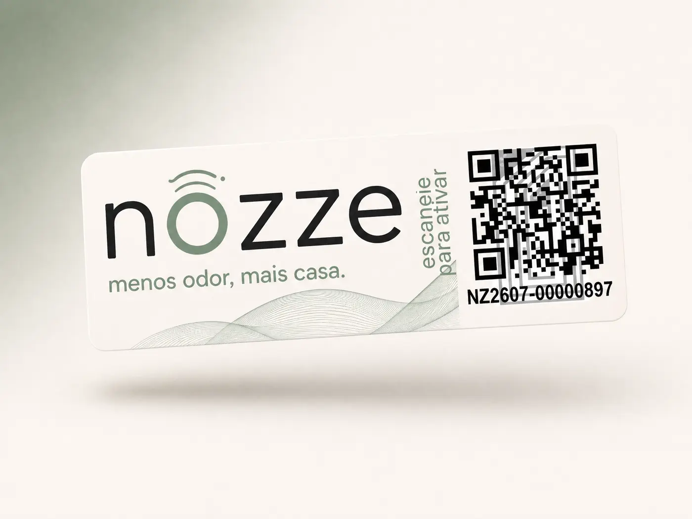 Chip Nozze oficial com QR Code e código de ativação